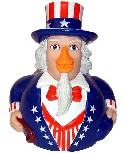 Uncle Sam Rubber Ducks - Uncle Sam Collectibles