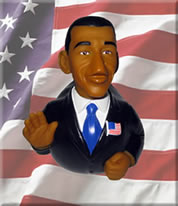 Meet President Barack Obama, a collectible limited edition rubber duck