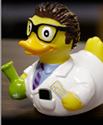 Custom designed rubber ducks