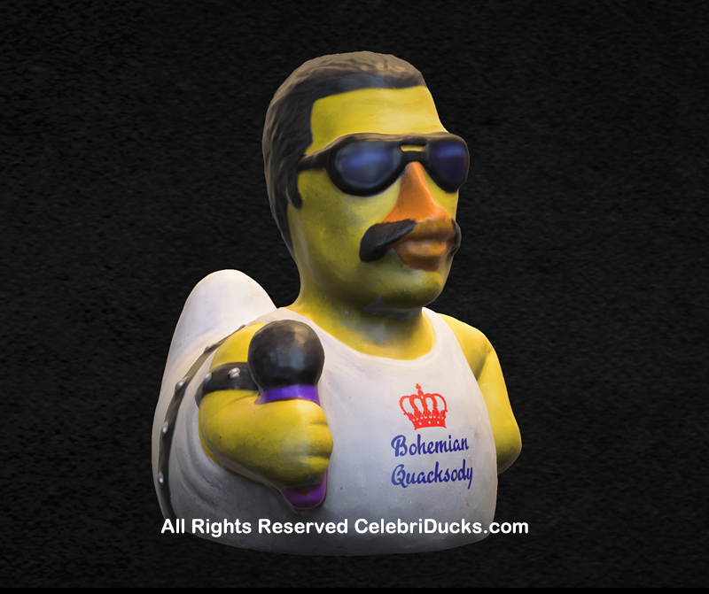 Bohemian Quacksody custom rubber duck characters