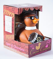 ARE signed first edition Cocoa Canard Rubber duck
