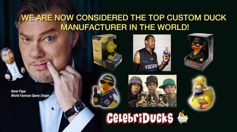 Custom rubber ducks and promotional items